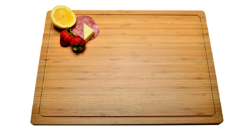 Large Bamboo Cutting/Charcuterie Board 17" x 13"